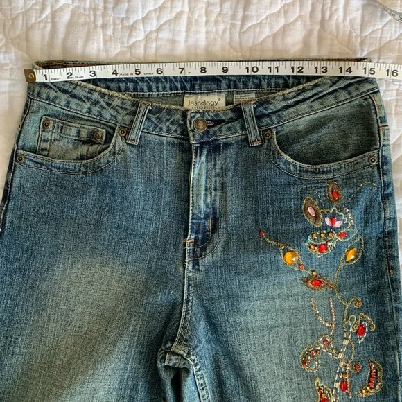 Embellished Bootcut Jeans - Picture 9 of 9